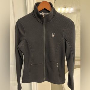 Spider women’s zip pullover - black med. Never been worn and never been washed.